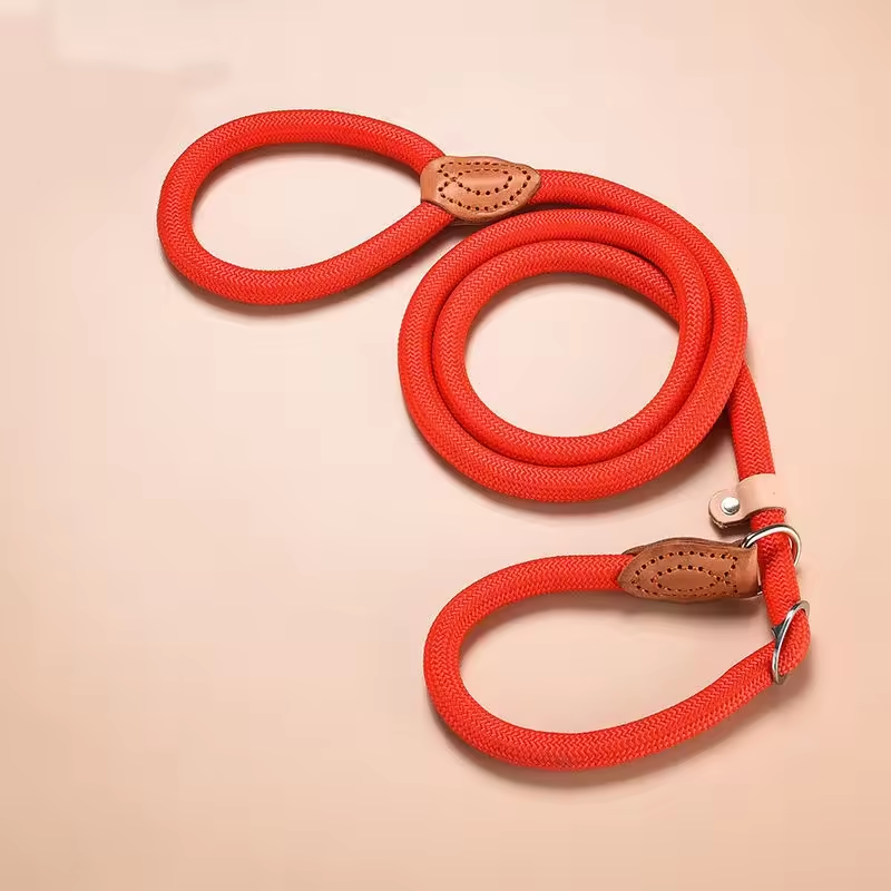 Adjustable Collar Harness Dog Leash Nylon Pet Lead Leash Dog Harness Durable Rope Belt Lightweight Dog Accessories Cat Collar