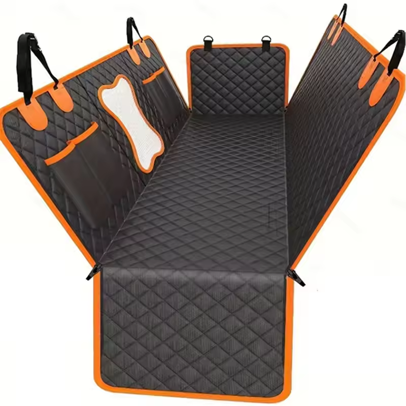 Dog Car Cover Waterproof Pet Dog Carriers Travel Mat Hammock For Small Medium Large Dogs Car Rear Back Safety Pad