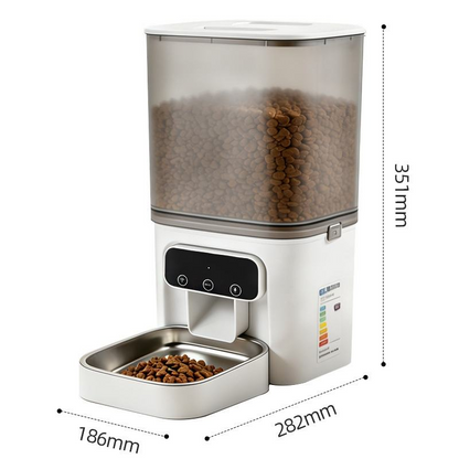 Cross-border New Automatic Feeder Cat 4L Smart Remote Control App Control Timing Quantitative Pet No Food Jam Dog