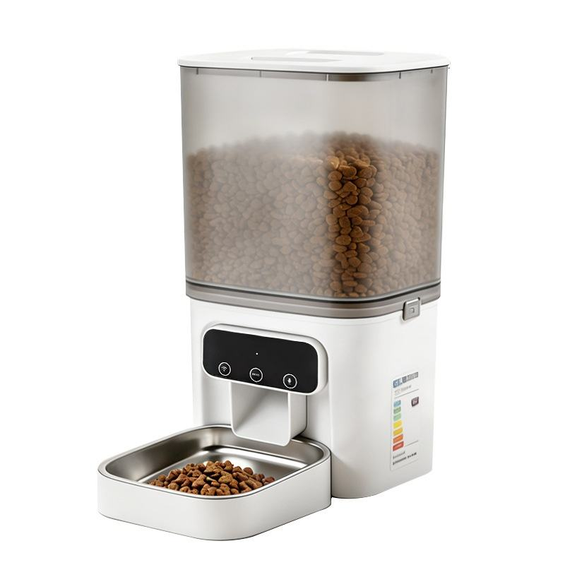 Cross-border New Automatic Feeder Cat 4L Smart Remote Control App Control Timing Quantitative Pet No Food Jam Dog