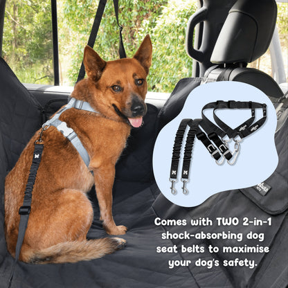 4-in-1 Dog Car Seat Cover
